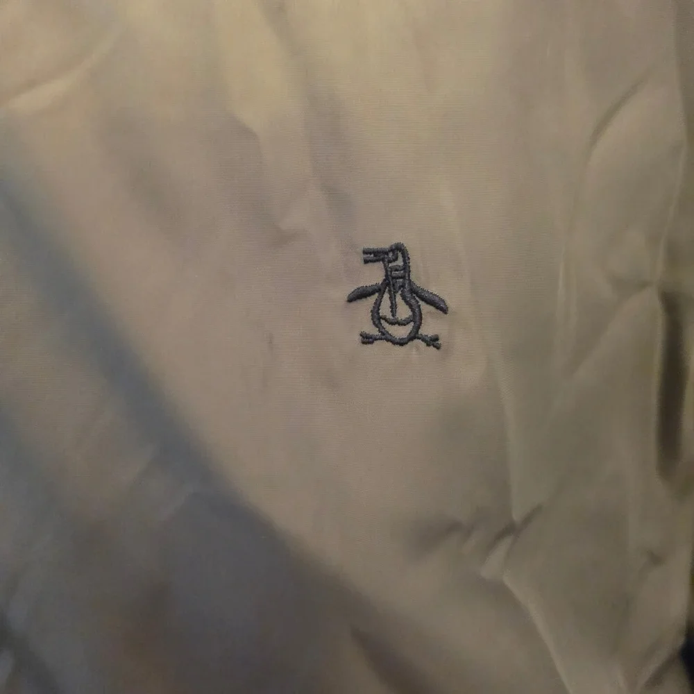Penguin by Munsingwear Olive Green Bomber Track Jacket Size XL Good Condition‎